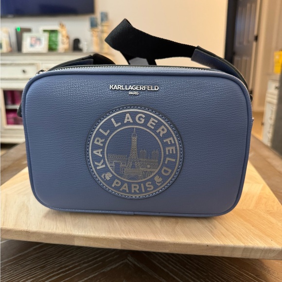 Karl Lagerfeld NEW Blue Crossbody Bag Set - Picture 2 of 9